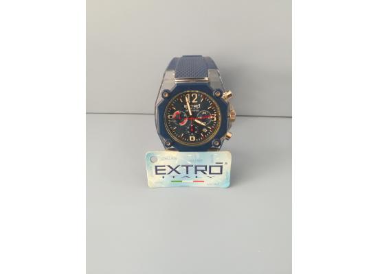 EXTRO Wrist Watch DIAL ARB/FIG LT.BLU SILICON