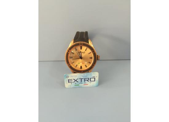 EXTRO Wrist Watch  IDX BLACK SILICON