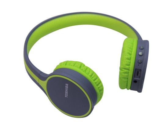 Toshiba Wireless Headphone Green
