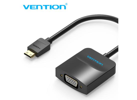 Vention Mini HDMI to VGA Conv W/Micro USB