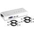 Trendnet 4-port USB KVM Switch Kit (Include 4 x KVM Cables)