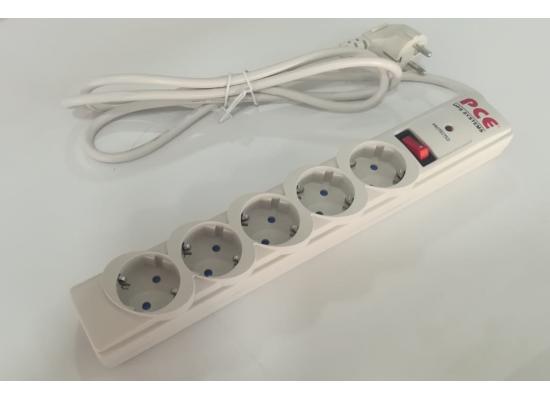PCE Power Strip 5 Outlet