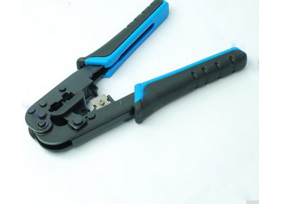 Dual Modular Crimps Cuts And Strips 2 Type Of Plugs In 1 