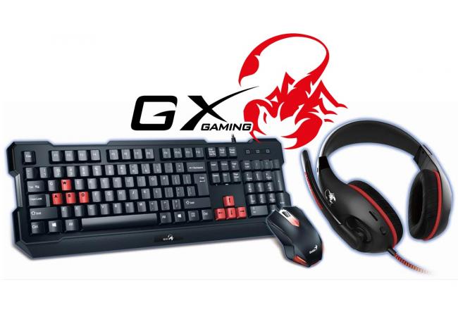 Genius KMH-200 Gaming Keyboard , Mouse & Headset Combo  